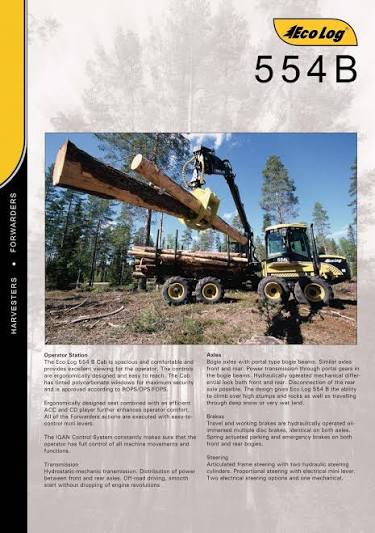 Eco Log 554B Forwarder
