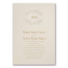 Botanic Crest Invitation Crest Invitation Crest Wedding Invitations Invitation Printing