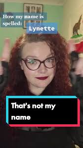 If My Name Was Lynette