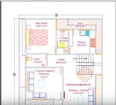 30 Feet By 40 Ground Floor Home Plan House Plans Modern House Plan Modern House