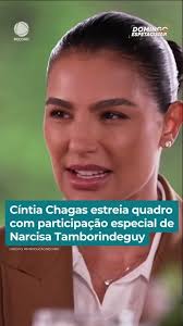 Cíntia Chagas estreia quadro com participação especial de Narcisa #Shorts #DomingoEspetacular