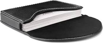 You may select up to. Maxgear Leather Business Card Holder Case With Magnetic Shut Black Holds 25 Business Cards Men Or Women Name Card Holder Case Buy Online In India At Desertcart In Productid 40074155