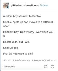 I'm in the midst of writing a sokeefe flowershop au. Sokeefe Memes Fandom