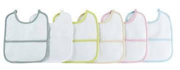 Hoje começaremos a semana com o alegre colorido das borboletas para bordar ponto cruz. Babetes Para Bordar