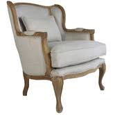 New, vintage and antique french country patio and garden furniture. Naturally Provinicial French Country High Back Wing Armchair Reviews Temple Webster
