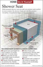 Home Diy How To Build A Shower Seat For Convenience Safety Bathroom Remodel Shower Shower Seat Bathrooms Remodel