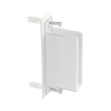 Rubbermaid Wall End Bracket For Free Slide Shelving The Home Depot Canada