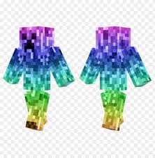 Minecraft Skins Rainbow Creeper Skin Png Image With Transparent Background Toppng Hey i just made my first skin it a rainbow creeper it not the best i maid it with minersneedcoolshoes so plz dont troll hope u like. minecraft skins rainbow creeper skin