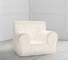 Www.barrymorefurniture.com a table and chairs for dinner, and a comfortable bed. Ivory Faux Fur Anywhere Chair Kids Armchair Pottery Barn Kids
