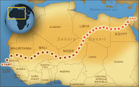 Filling nearly all of northern africa, it measures approximately 3,000 miles (4,800 km) from east to west and between 800 to 1,200 miles from north to south and has a total area of some 3,320,000 square miles (8,600. The Sahara Desert Map Sahara Map Facts Britannica Com The Sahara Is A Desert On The African Continent With An Area Of 9 200 000 Square Kilometres 3 600 000 Sq Mi It