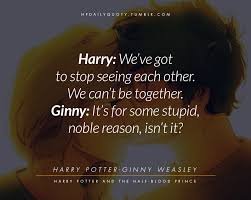 So ginny weasley is pretty up there in terms of my favorite characters. Daily Quotes From Harry Potter S World