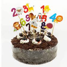 Maybe you would like to learn more about one of these? Animal Number Cake Toppers With Stick Kids Birthday Party Cake Decorating Supplies Paper Baby Shower Candy Bar Decorations Cake Decorating Supplies Aliexpress