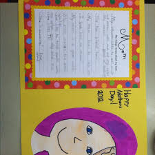 Class Mother S Day Project 2013 Mother S Day Projects School Crafts School Holiday Activities
