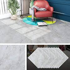 Howdens premium professional v groove pewter grey oak laminate flooring 1.29m² pack. Amazon Com Livelynine Peel And Stick Floor Tile 12x12 Inch 32 Pack Light Grey Marble Peel And Stick Tile For Floor Kitchen Bedroom Bathroom Backsplash Walls Decor Self Adhesive Vinyl Flooring Tile Stickers
