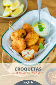 Croquetas Au Calamars Et Au Piment Recette Cook Expert Calamar Piment