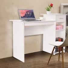 Computer desk with drawers and hutch, wood office desk teens student desk study table writing desk for bedroom small spaces furniture with storage shelves, espresso brown 4.2 out of 5 stars 621 $129.59 $ 129. Home Desktop Computer Desk With Drawers Home Small Desk Dormitory Study Desk Wayfair