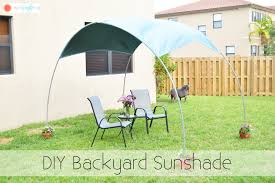 Outdoor rooms have become a popular fixture in backyards around the similar most popular outdoor furniture rattan daybed with canopy sun bed lounge rattan bed wicker. Diy Pvc Canopy For Backyard Shade The Kreative Life