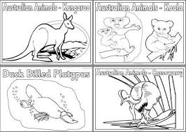 Free Printable Australian Animals Colouring Pages Australian Animals Animal Coloring Pages North American Animals