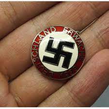 Deutschland erwache 1933 pin nsdap party badge; High Quality Deutschland Erwache 1933 Party Badge Reproduction For Sale