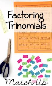 Worksheet Motion Problems Part 2 Answer Key As Well As Factoring Polynomials Activity Advanced Pinterest In 2020 Factoring Polynomials Polynomials Activity Quadratics