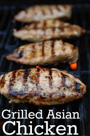 Preheat george foreman grill for 5 minutes with lid closed. Grilled Asian Chicken