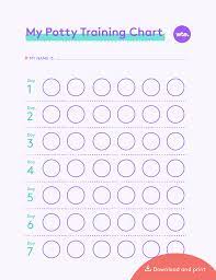 Download free printable potty charts. Potty Training Chart Free Potty Training Chart To Download And Print