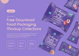 Food Packaging Mockup Collections Free Download Volume1 On Behance In 2020 Packaging Mockup Free Packaging Mockup Food Packaging