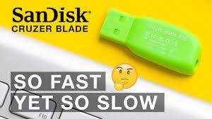 It wasn't until after my return window closed that i noticed storage size wasn't right, put on my glasses, flipped drive over and read. Sandisk Cruzer Blade Usb 2 0 Flash Drive Review Benchmark Speed Test Youtube