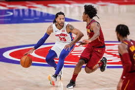 Pistons guard (right knee contusion) will not return. Egja8votxgtmam