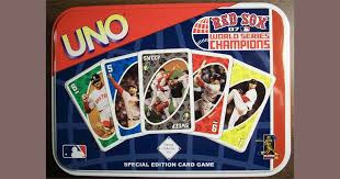 The aim of the seep game is to capture cards worth points from a layout on the. Uno Red Sox 07 World Series Champions Board Game Boardgamegeek