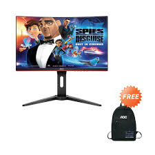 Thanks to the slim bezel, this monitor is very suitable to place two beside. Jual Aoc C24g1 Gaming Monitor Black Curved 24 Inch Full Hd Frameless 144 Hz 1 Ms Freesync Ultra Low Blue Light Free Backpack Online Januari 2021 Blibli