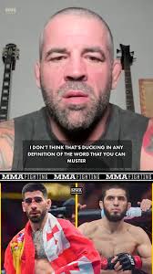 Matt Brown fires back at claims that Islam Makhachev is ducking Ilia  Topuria: , "Those two words just don’t go together — Islam and ducking."