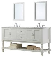spencer double bathroom vanity, 70