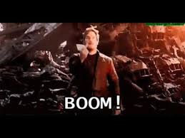 Avengers Infinity War Peter Quill Middle Finger Scene Boom Youtube Star lord costume star lord cosplay cosplay armor cosplay diy halloween cosplay cosplay costumes starlord mask diy cardboard middle finger machine (inspired by a scene in guardians of the galaxy) by o_cap. peter quill middle finger scene boom