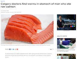 Why Does The Salmon I Buy Taste Disgusting Raw I Cannot Use It For Sushi Quora