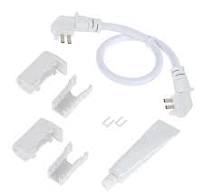 1ft Interconnection Cable for Side Bend LED Neon Strip Light - Bottom Wire  Entry Connector