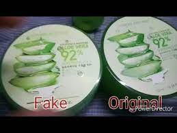 Why gel that sent two units not the same? Nature Republic Aloe Vera Original Vs Fake Youtube Nature Republic Aloe Vera Nature Republic Aloe Vera