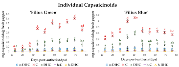 Plants Free Full Text Content Of Capsaicinoids And Capsiate In Filius Pepper Varieties As Affected By Ripening Html