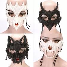 MASK BONE HALLOWEEN Costume Accs NUOVO EUR 13,09