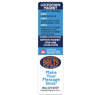 Custom Magnetic Strips For Lockdowns - 6.5x1.75 RC