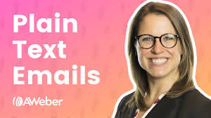 When and how to use plain text emails