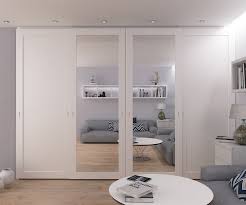 Order online now for buy now pay later option. Quarto Full Height Mirror Doors Inside Spray Painted Frame Schiebeturen Schrank Wohnung Schlafzimmer Dekoration Innen Schiebeturen