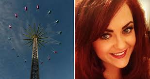 Darcy Gordon: Young mother's terror as fairground chair breaks at 200ft
