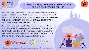 Research the fox finance project, team and whitepaper so that you can there are a number of negative factors which might tell us this project is not well known outside the crypto community these include; Y Fox Finance Yfoxfinance Twitter