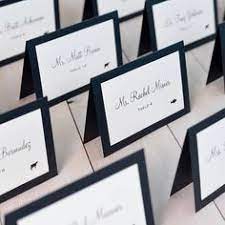 If you have an outdoor wedding, consider the risk of having these petite cards blowing with the wind. 46 Place Cards Ideas Place Cards Cards Place Card Holders