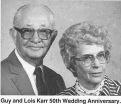 Guy B. Karr and Louise Marie Chandler Karr