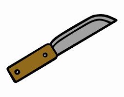 Desenho De Uma Faca Pintado E Colorido Por Usuario Nao Registrado O Dia 27 De Agosto Do 2017