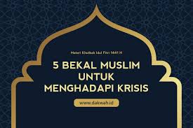 Muhsin, ketua yayasan perguruan tinggi nahdlatul ulama batoro katong (yapertinuka) ponorogo. Khutbah Idul Fithri Bekal Muslim Untuk Menghadapi Krisis Dakwah Id