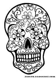 Free halloween printable day of the dead sugar skull colouring. Pin On Halloween Ideas