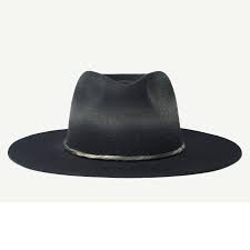 Mr Nix Black Felt Wide Brim Fedora Hat Front View Hats For Men Wide Brim Fedora Xl Mens Fashion